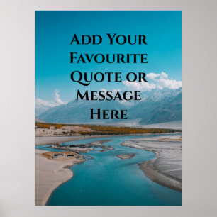 Poster Créez votre propre devis Inspirationnel personnali