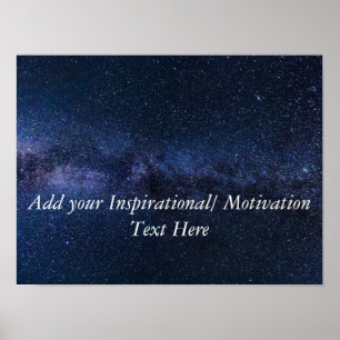 Poster Créez votre propre devis motivationnel/inspiratif