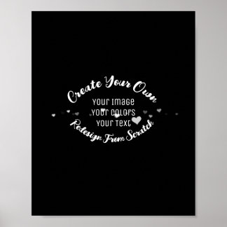 Poster Créez votre propre image personnalisée