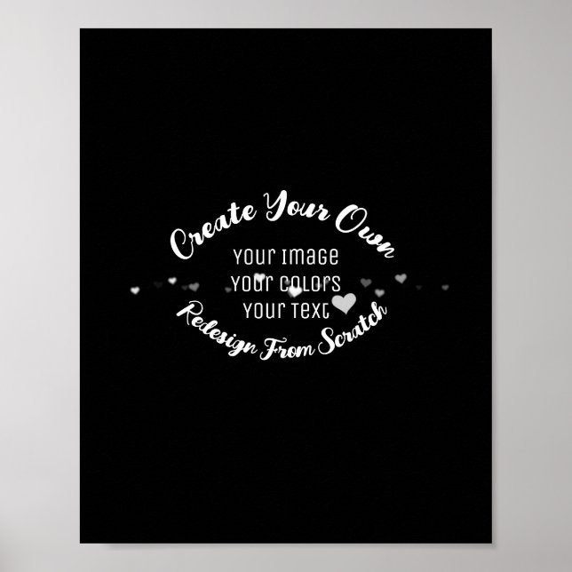 Poster Créez votre propre image personnalisée (Devant)