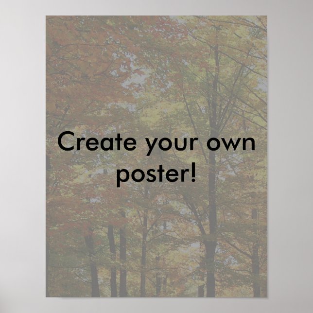 Poster Créez votre propre mur Customisé de beauté (Devant)