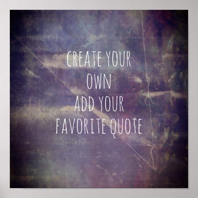 Poster créez votre propre peinture murale de texture en m (Devant)