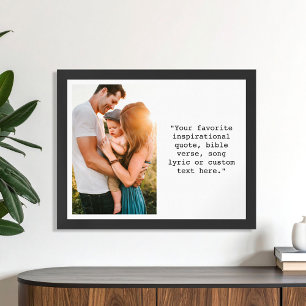 Poster Créez votre propre photo personnalisée et un devis