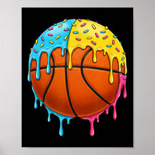 Poster Crème De Glace Basketball Drivers With Colorful Sp