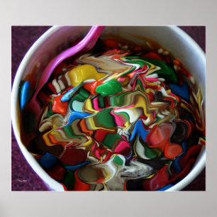 Poster Crème glacée Sundae