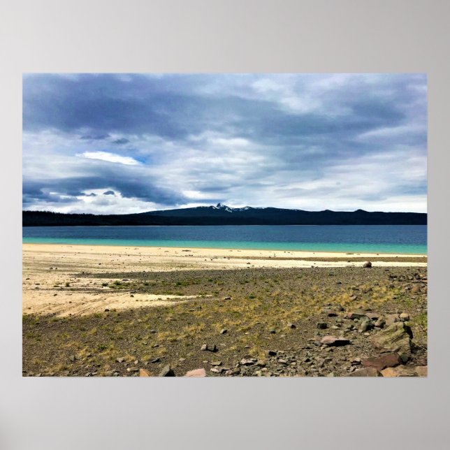 Poster Crescent Lake at Simax (Devant)