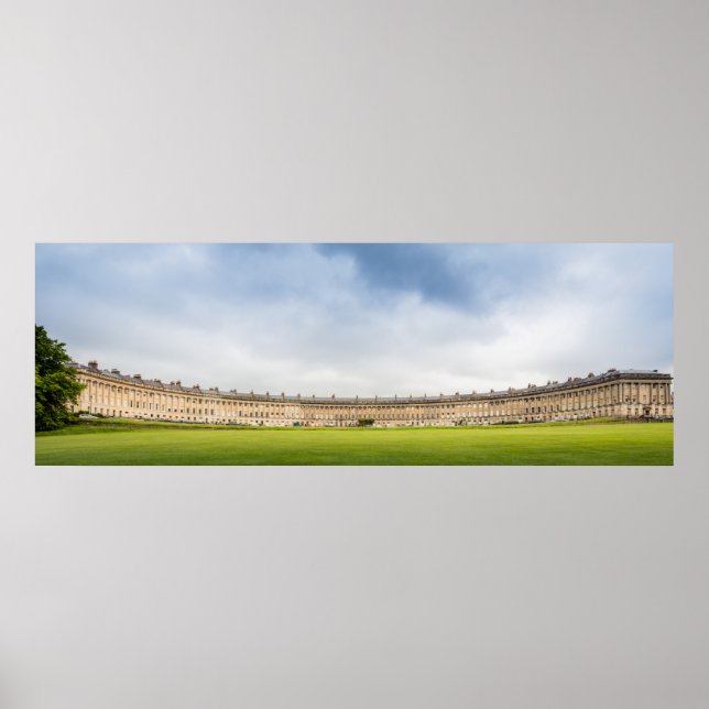 Poster Crescent Royal, Bath, Royaume-Uni (Devant)