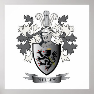 Poster Crest coat d'armée de Phillips