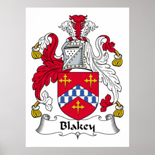 Poster Crest de la famille Blakey