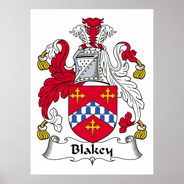 Poster Crest de la famille Blakey (Devant)