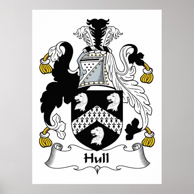 Poster Crest de la famille de coque (Devant)
