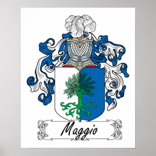 Poster Crest de la famille Maggio