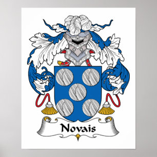 Poster Crest de la famille Novais