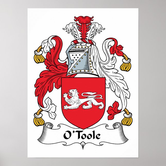 Poster Crest de la famille O'Toole (Devant)