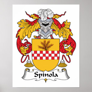 Poster Crest de la famille Spinola