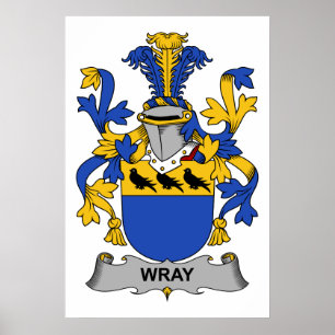 Poster Crest de la famille Wray