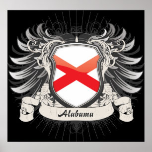 Poster Crest de l'Alabama