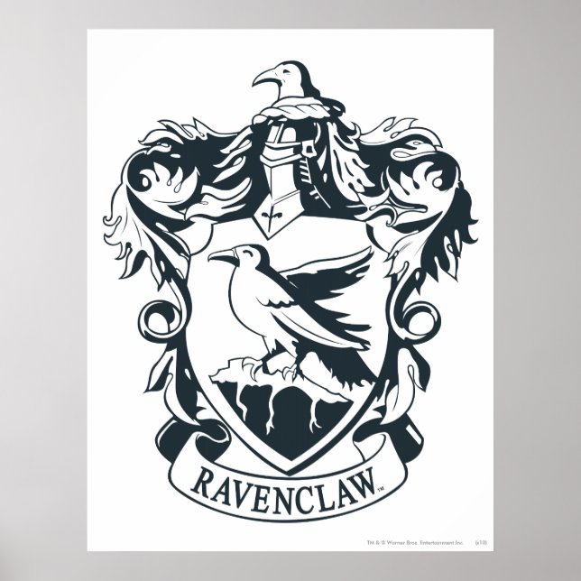 Poster Crest de Ravenclaw (Devant)