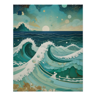 Poster Crête céleste