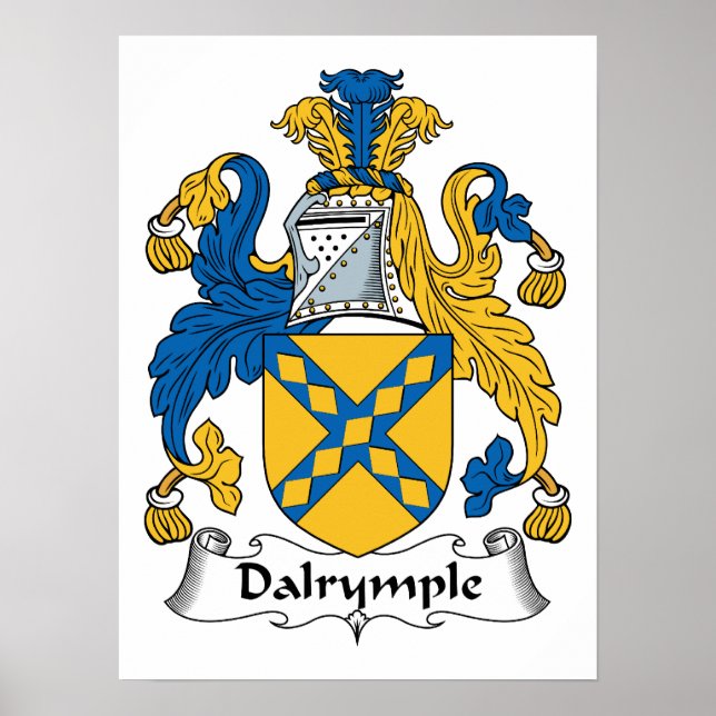 Poster Crête de famille Dalrymple (Devant)