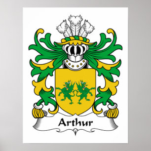 Poster Crête de famille d'Arthur