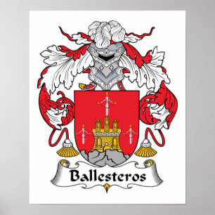 Poster Crête de famille de Ballesteros