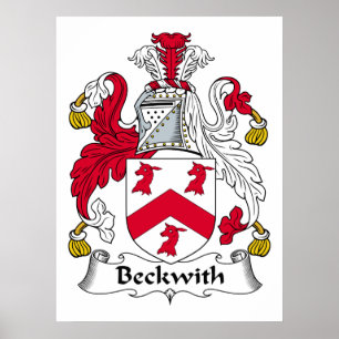 Poster Crête de famille de Beckwith
