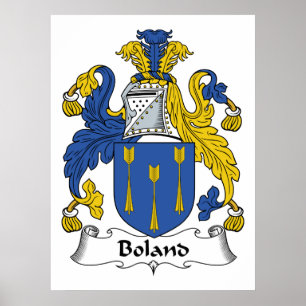 Poster Crête de famille de Boland