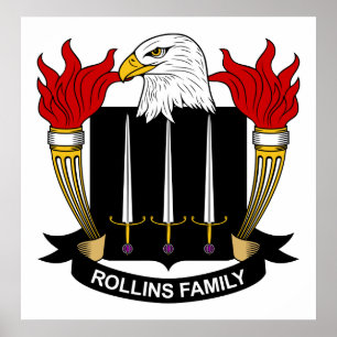 Poster Crête de famille de Rollins