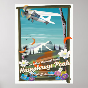 Poster Crête de Humphreys, crête de Humphreys, hampe de