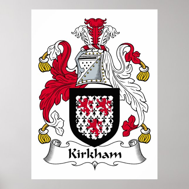 Poster Crête de la famille Kirkham (Devant)