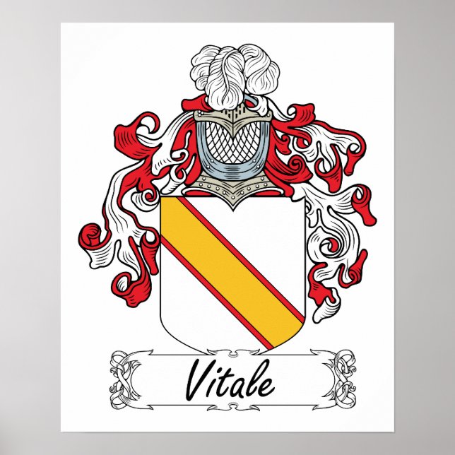 Poster Crête de la famille Vitale (Devant)