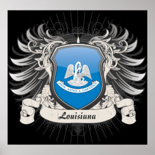 Poster Crête de la Louisiane