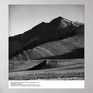 Poster Crête de montagne blanche, juin 1964 par Ansel