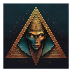 Poster Crête murale Illuminati