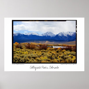 Poster Crêtes collégiales, le Colorado