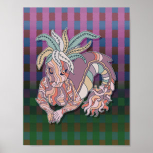 Poster Crevette Mandrake