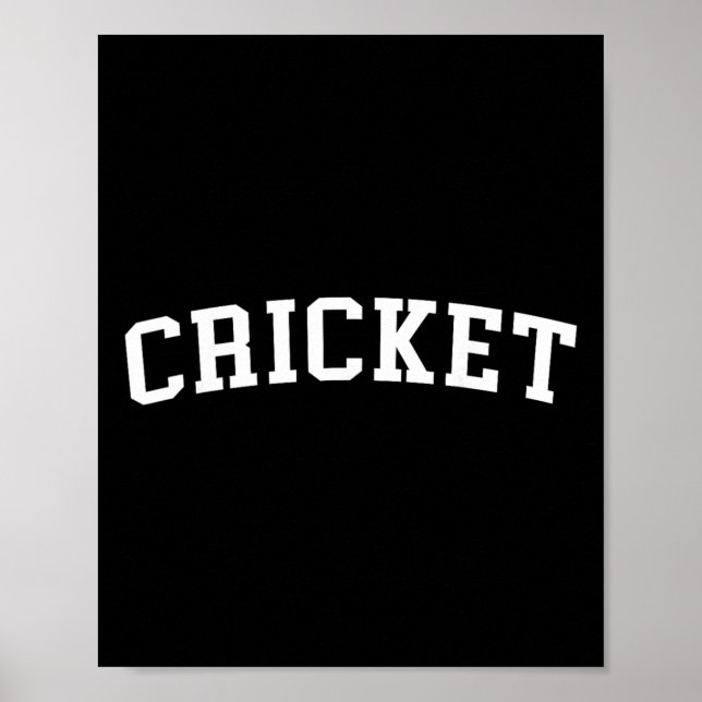 Poster Cricket 1  (Devant)