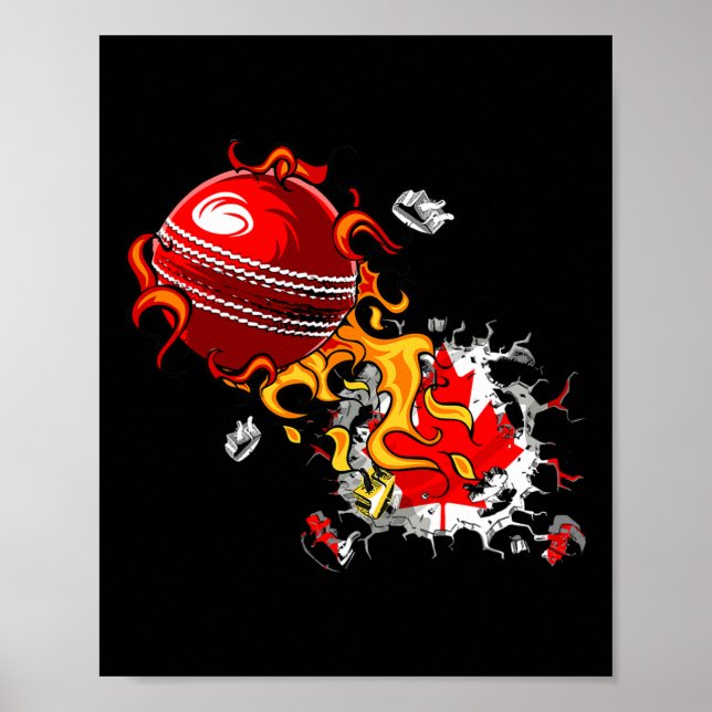 Poster Cricket Canada  (Devant)