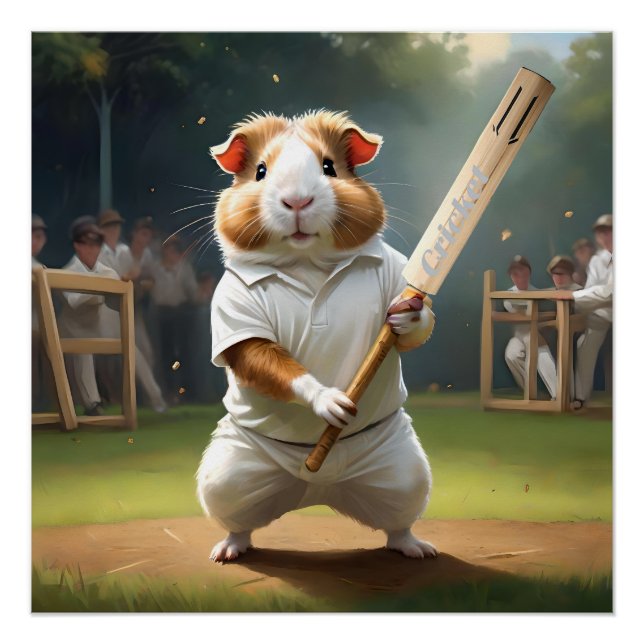 Poster Cricket Craze : Le Big Match Des Cochons De Guinée (Devant)