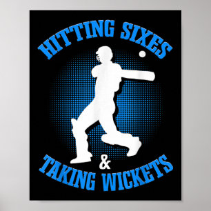 Poster Cricket drôle