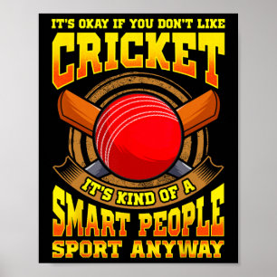 Poster Cricket est un championnat du monde de sport pour