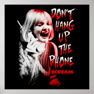 Poster Crie horreur casey becker ne raccroche pas