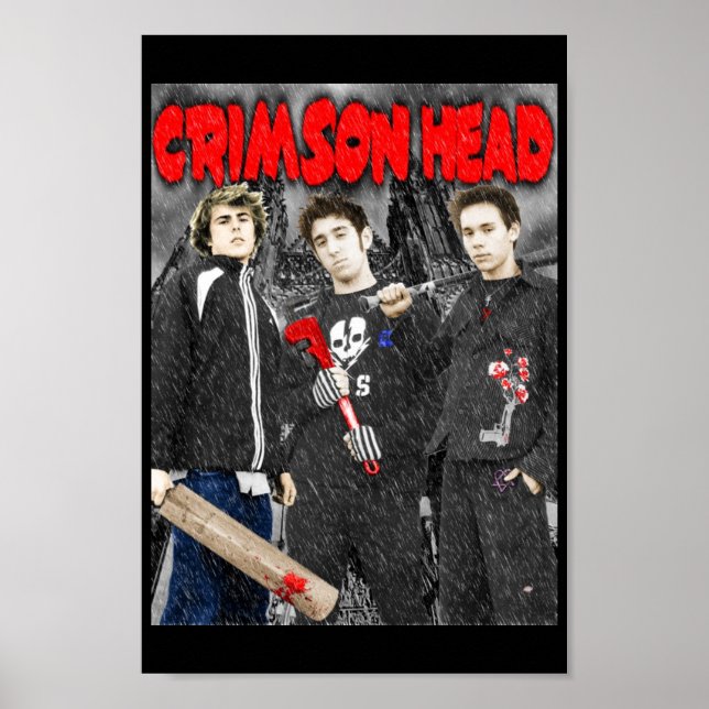 POSTER CRIMSON HEAD-THE-POSTER (Devant)