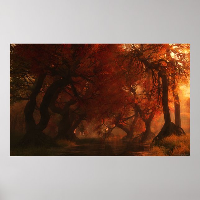 Poster Crique de Canopy (automne) (Devant)
