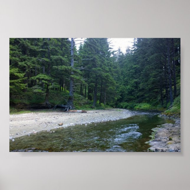 Poster Crique de Cummins au parc national Neptune, OU (Devant)