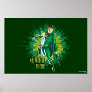 Poster Crise de Superman Kryptonite