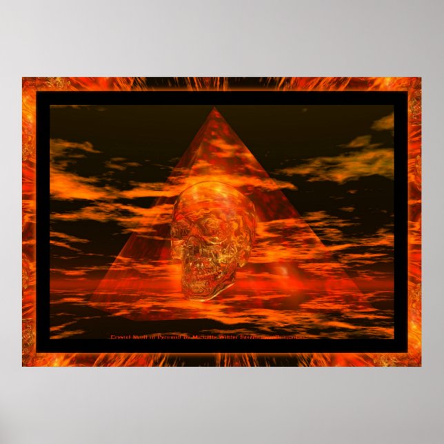 Poster CRISTAL EN Pyramide (Devant)