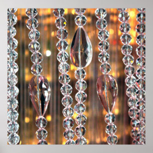 Poster Cristaux de verre