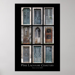 Poster Criston du cimetière du Père Lachaise Imprimer
